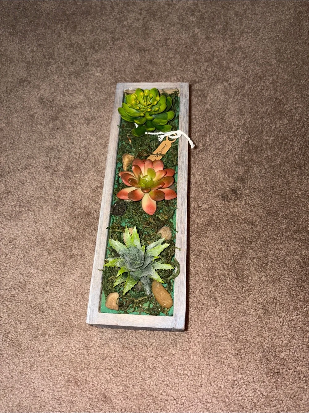 Threshold wooden rectangular